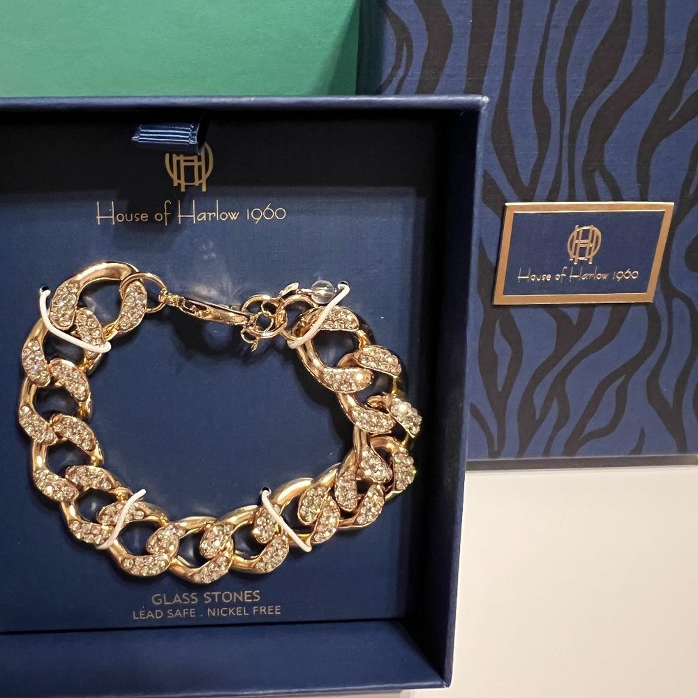 House of Harlow Gold Bracelet